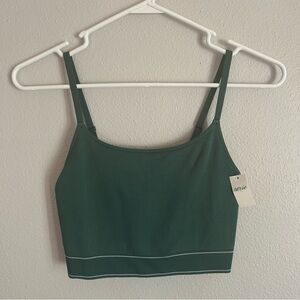 NWT Aerie Green Seamless Bra Top
